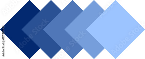 Dark Blue Color Palette , Dark Blue Swatches