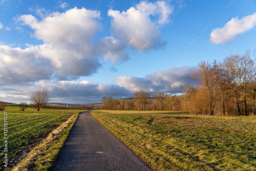 Naklejka premium Horrheim Landschaft