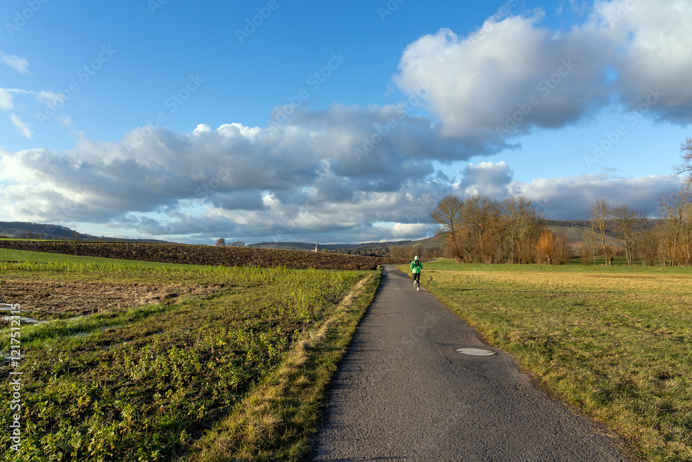 Fototapeta premium Horrheim Landschaft