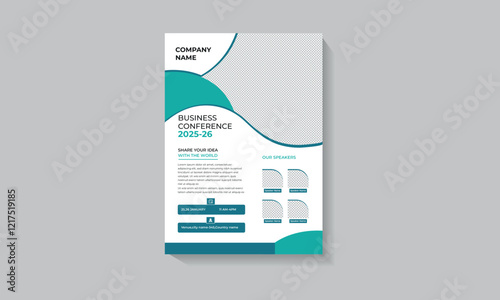 Creative and Modern Business Conference Flyer