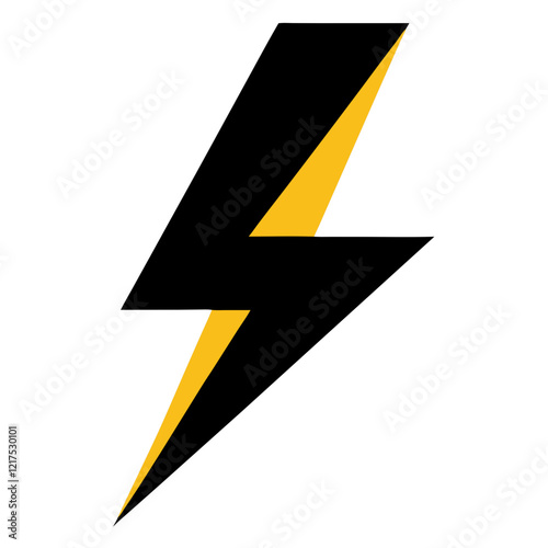 Powerful Lightning Bolt Icon