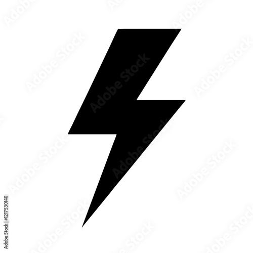 Powerful Lightning Bolt Icon
