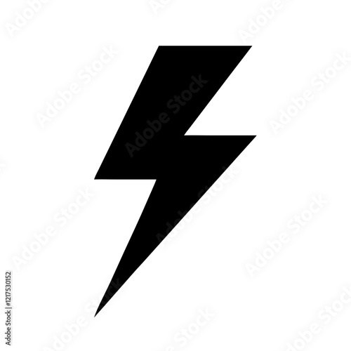 Powerful Lightning Bolt Icon