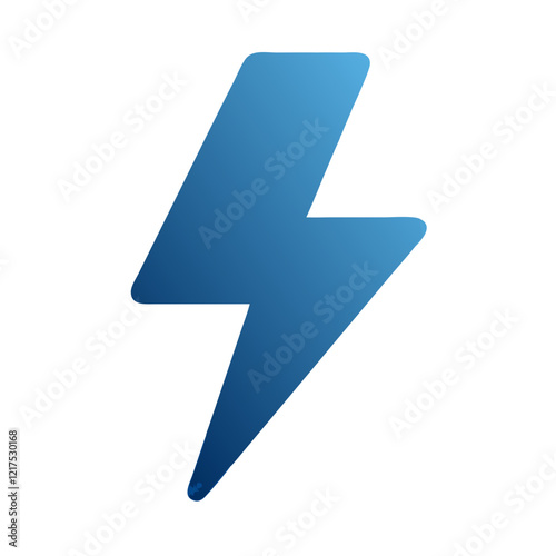 Powerful Lightning Bolt Icon