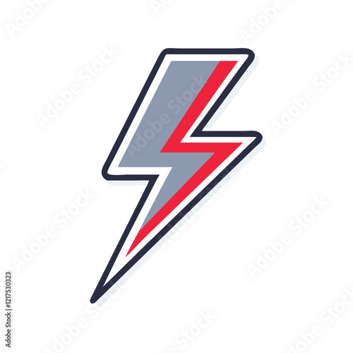 Powerful Lightning Bolt Icon