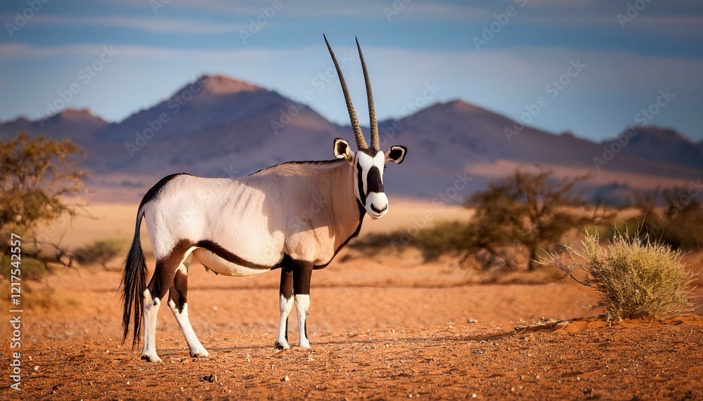 antelope in the desert antelope in the desert