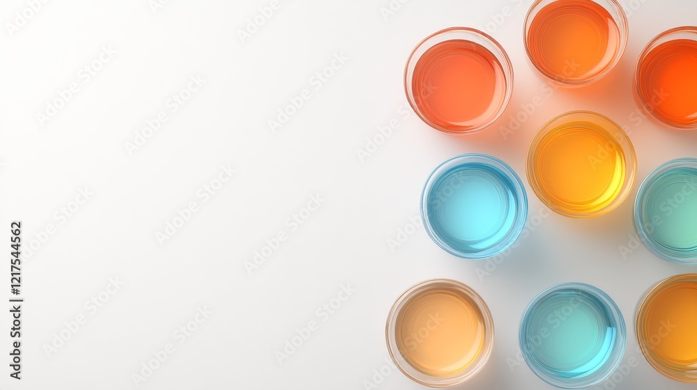 A collection of vibrant paint cans bursting with color for creative projects A collection of vibrant paint cans bursting with color for creative projects
