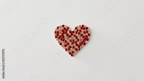 heart on a white background