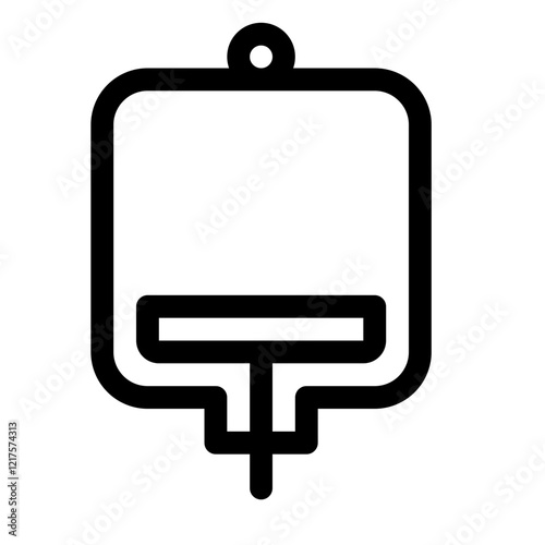 IV bag empty