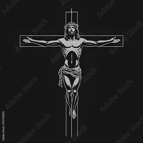 jesus christ on cross