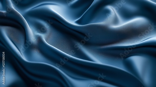 Blue Grainy Gradient Background with Smooth Noise Texture Abstract

 photo