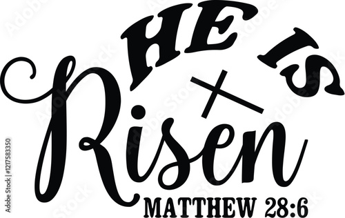 He is Risen , Matthew 28:6