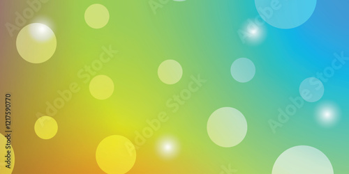 Colorful bokech, circles, abstract background bokeh effects in various colors  design. Vector illustration