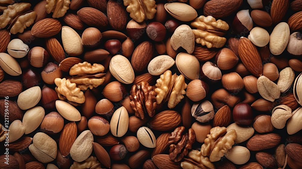 A Colorful Medley of Nuts A Colorful Medley of Nuts