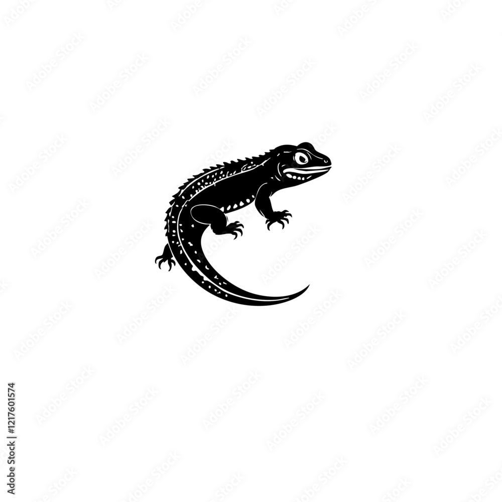 Fototapeta premium Lizard Vector Logo Design