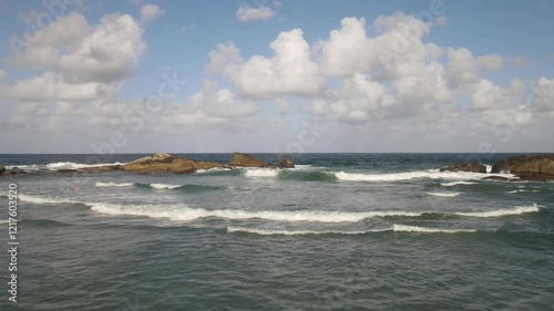 Sea - Stones - Brazil - Aerial Images (FHD-4K)