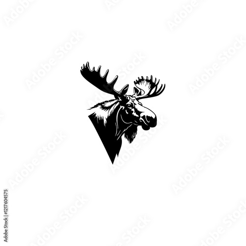 Moose Vector Logo Design