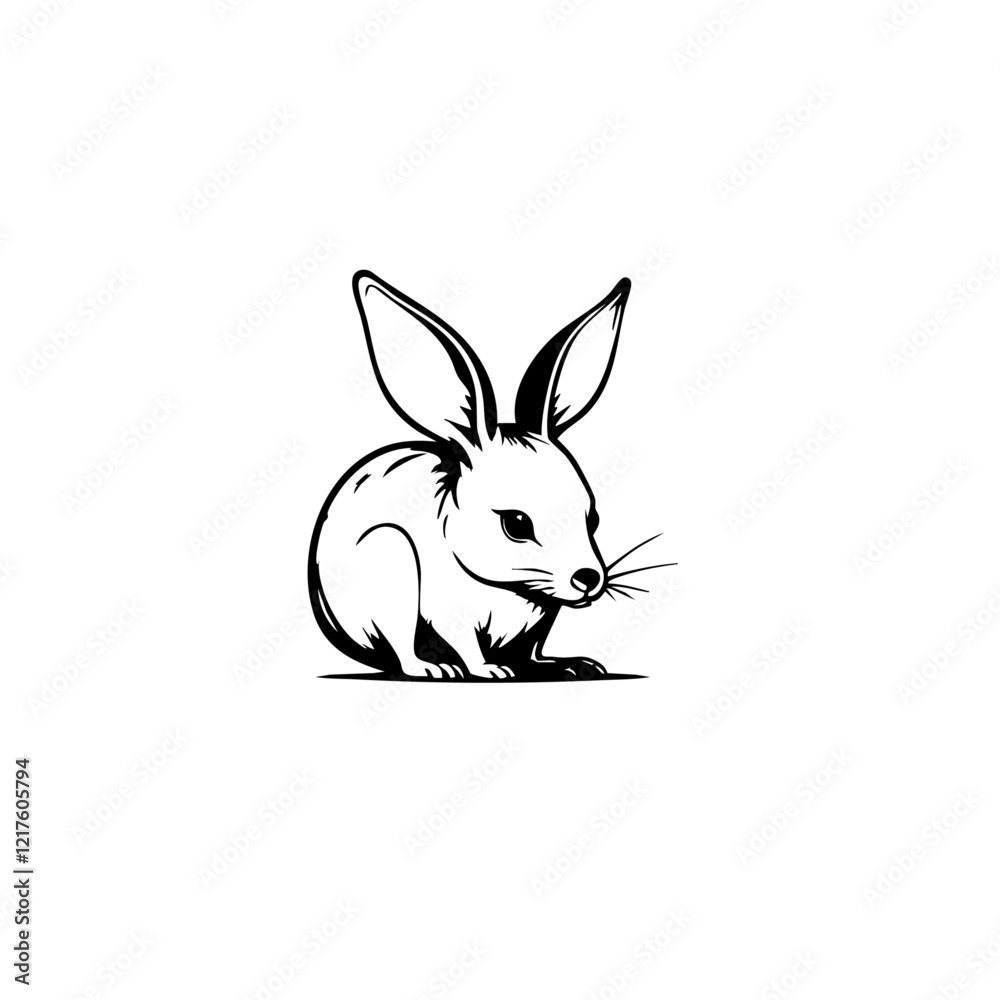 Fototapeta premium Bilby Vector Logo Design