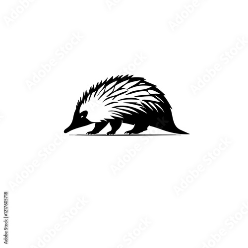 Echidna Vector Logo Design 