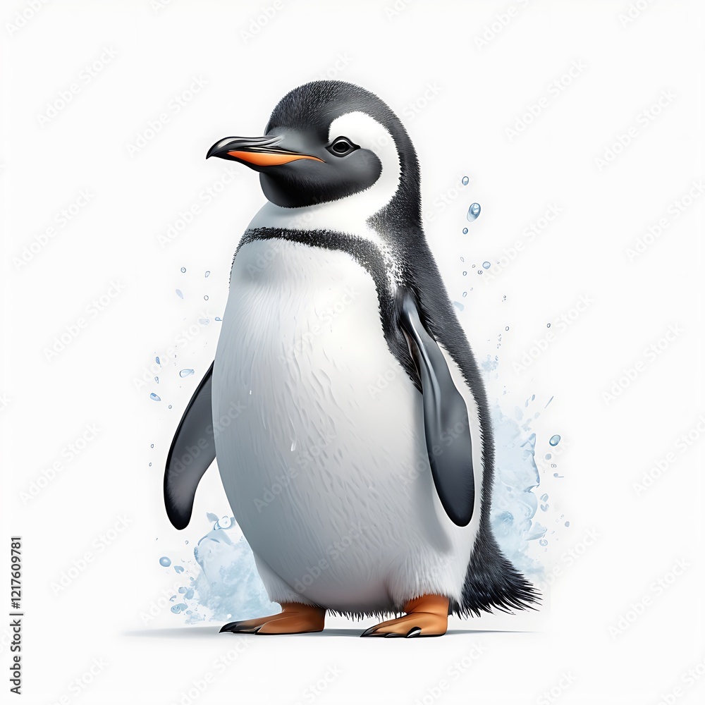 Obraz premium penguin logo image