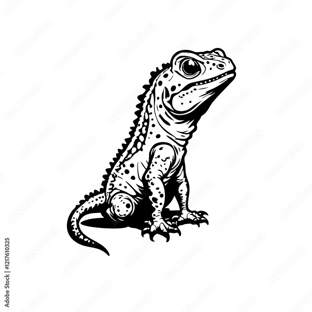 Fototapeta premium Lizard Vector Logo Design