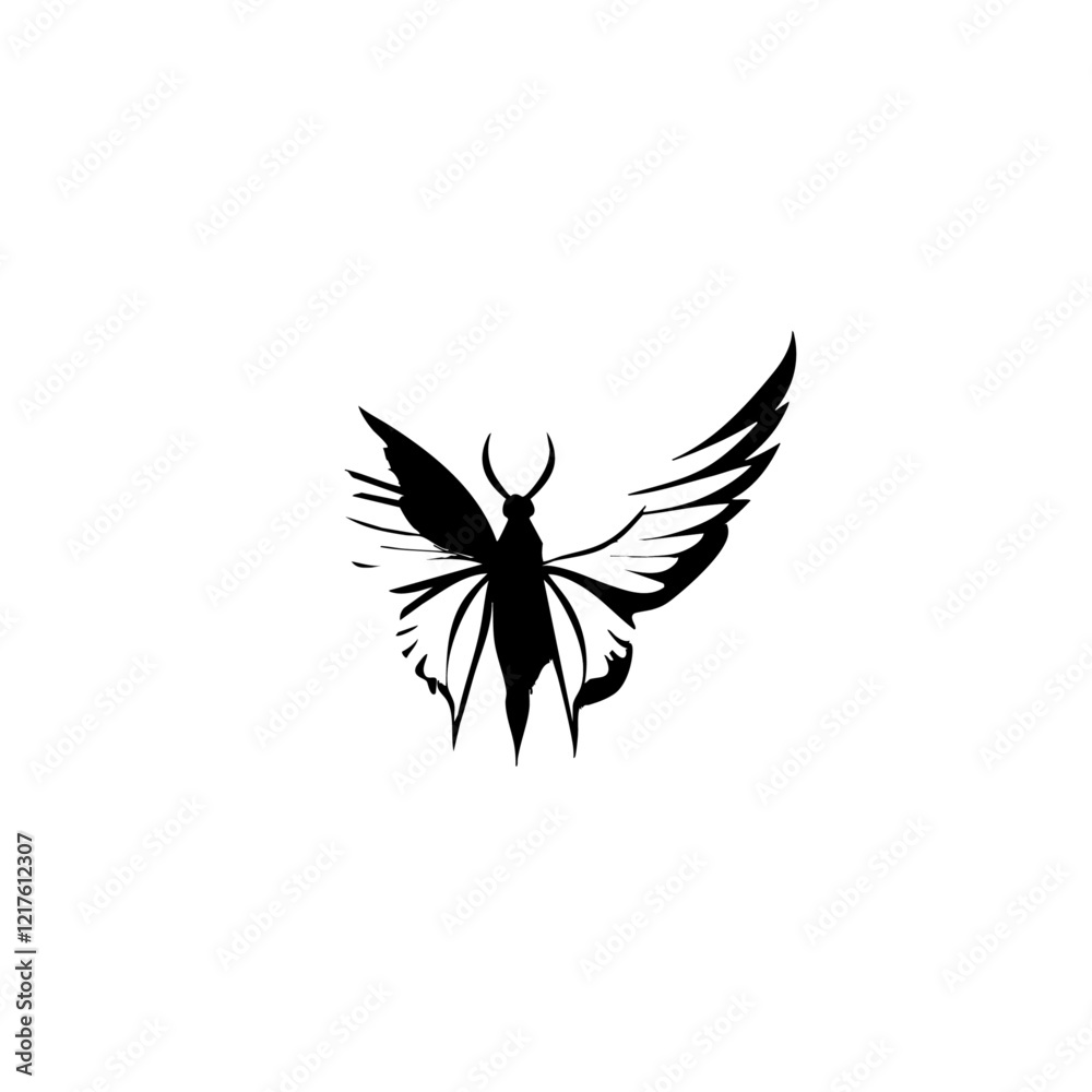 Obraz premium Butterfly Vector Logo Design