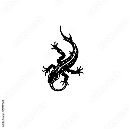 Wallpaper Mural Lizard Vector Logo Design Torontodigital.ca