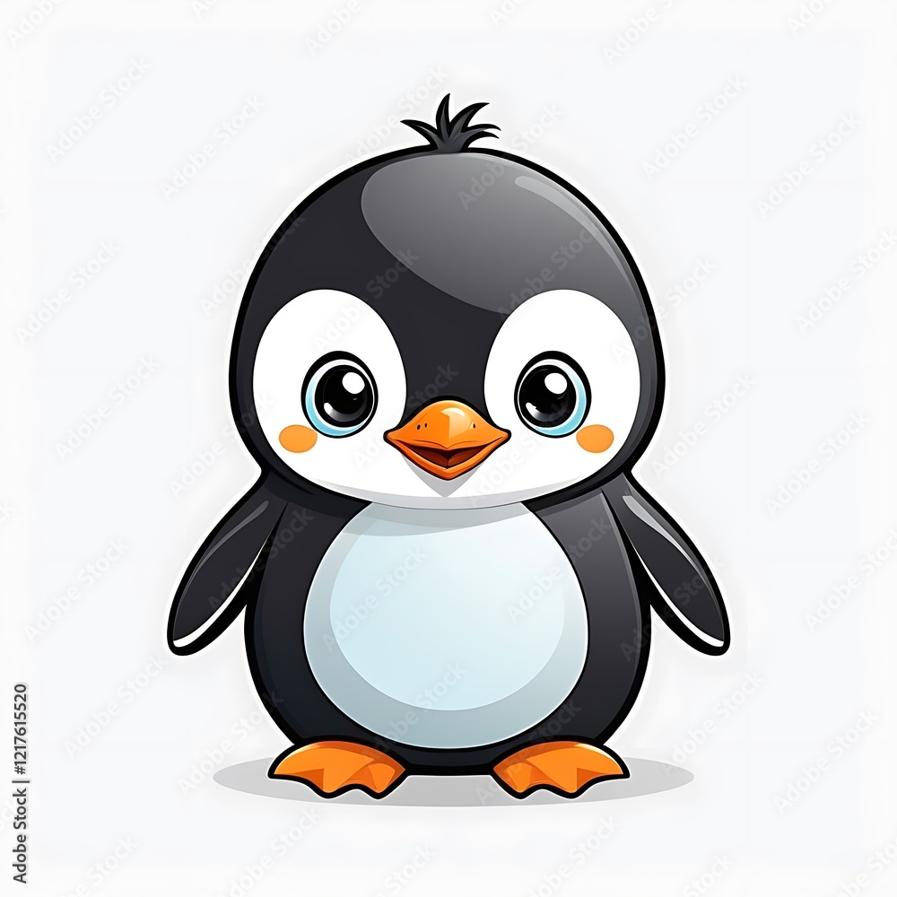 Obraz premium penguin logo image