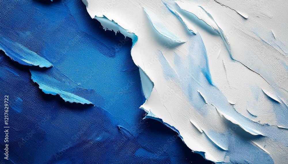 Naklejka premium blue wall texture