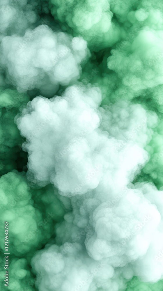 A vibrant abstract background featuring soft green and white clouds, creating a dreamy, ethereal atmosphere. A vibrant abstract background featuring soft green and white clouds, creating a dreamy, ethereal atmosphere.