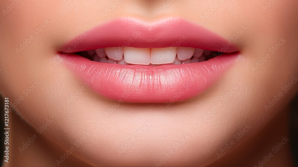 Before and After Lips Augmentation Procedure. Big, Beautiful Lips in Closeup. Beauty Concept for Clinic and Care on Pink Background Before and After Lips Augmentation Procedure. Big, Beautiful Lips in Closeup. Beauty Concept for Clinic and Care on Pink Background