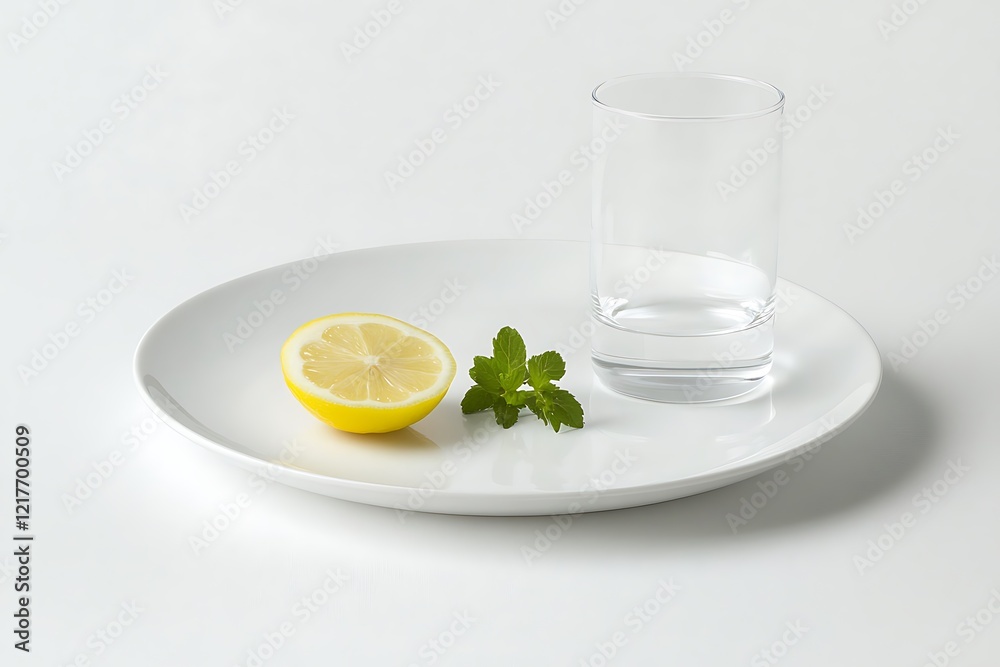 Refreshing Lemon Water with Mint Refreshing Lemon Water with Mint