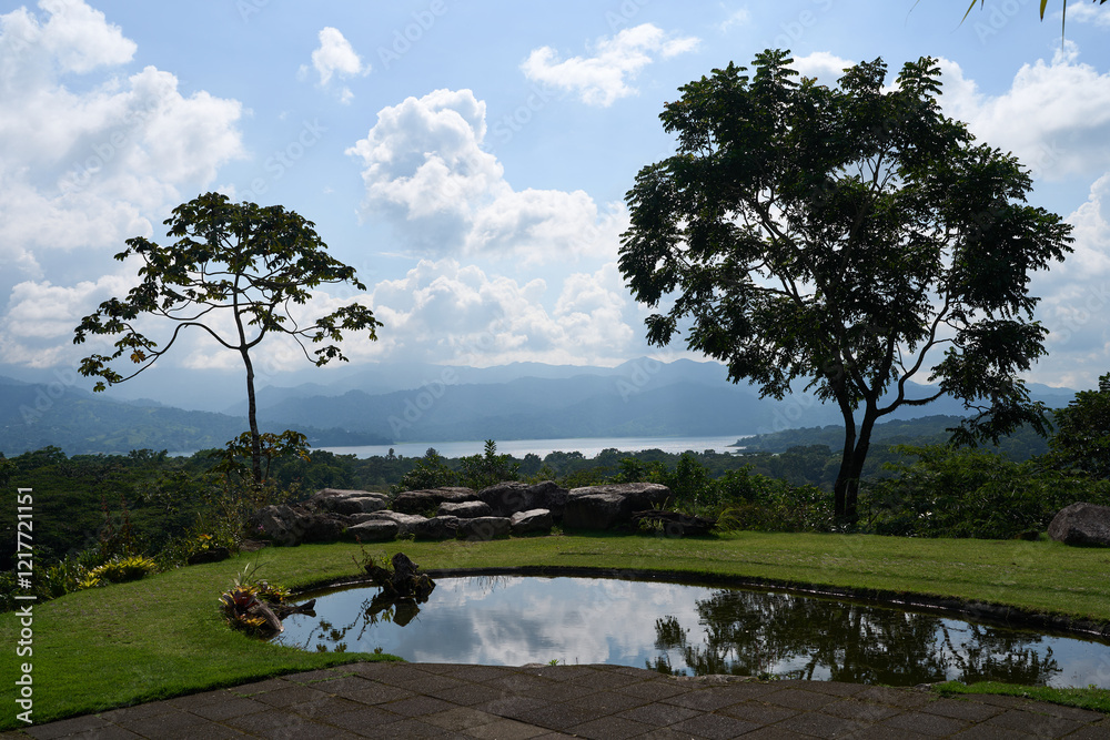 La Fortuna, Costa Rica - November 20, 2024 - walk around the Arenal volcano with breathtaking views in Provincia de Alajuela