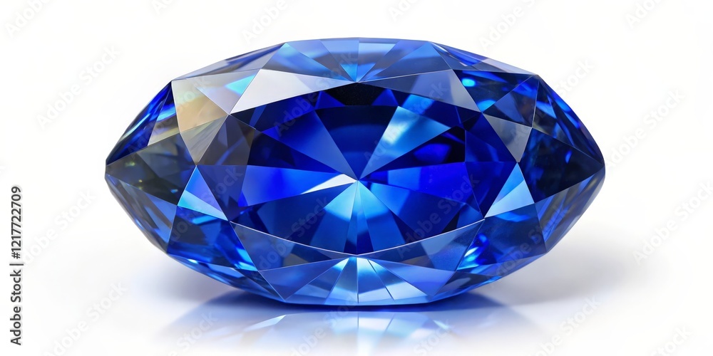 Vivid Blue Gemstone