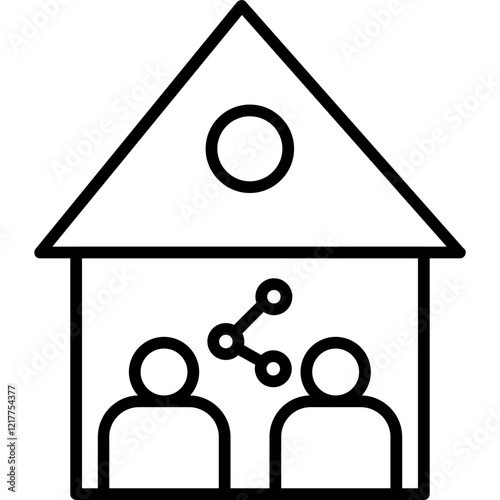 Shared Housing Icon