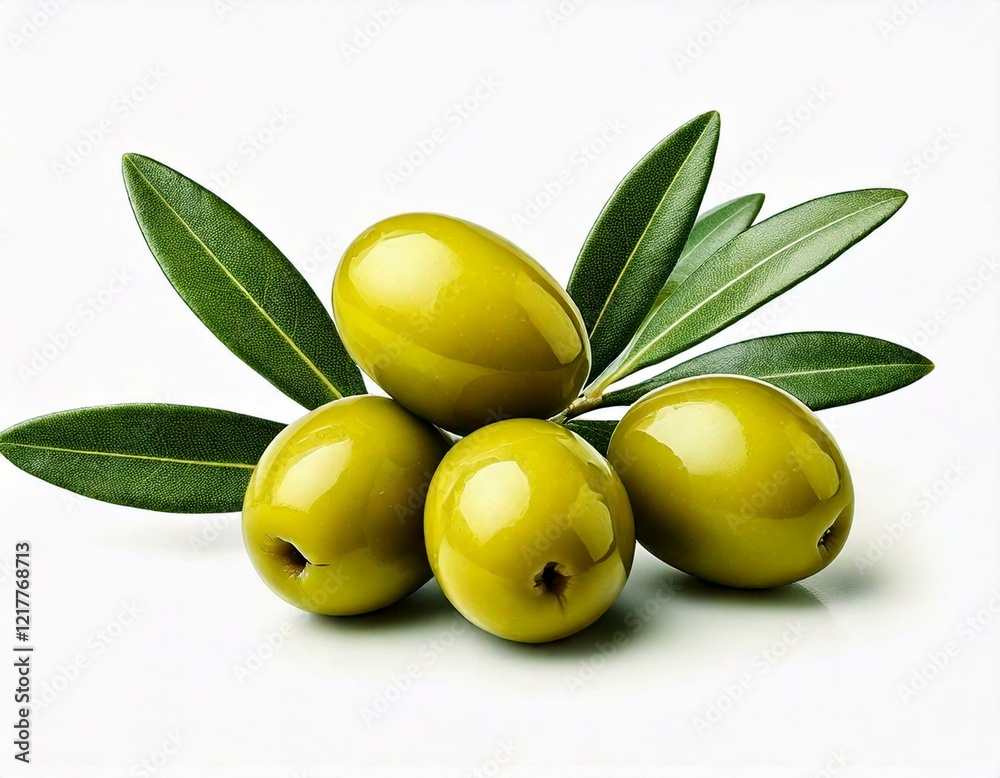 Olives Isolated on white background Olives Isolated on white background
