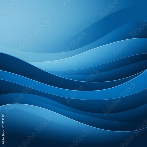 Top view of a blue gradient background with soft wave-like patterns – ideal for plumbing and water-related projects.