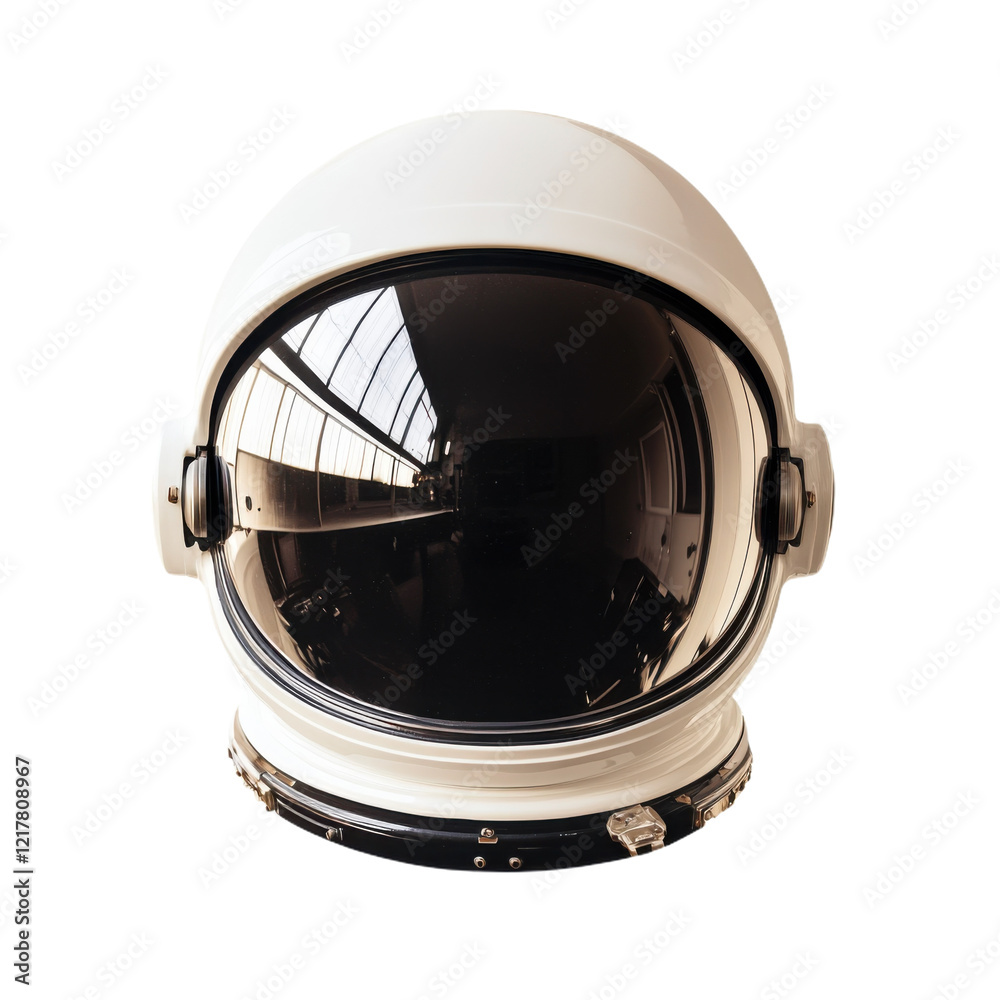 Fototapeta premium Astronaut helmet isolated