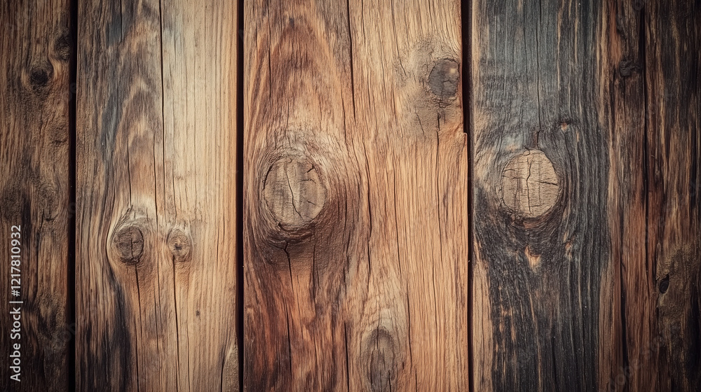 Rugged, Rough-Hewn Wood Plank Texture with Deep Knots, Jagged Edges, and Dark Brown Hues, Giving a Strong, Weathered Look that Embodies Rustic Charm Rugged, Rough-Hewn Wood Plank Texture with Deep Knots, Jagged Edges, and Dark Brown Hues, Giving a Strong, Weathered Look that Embodies Rustic Charm