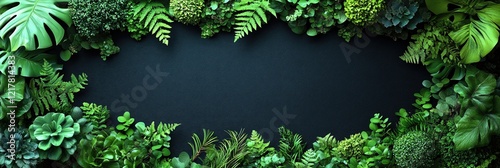 Wallpaper Mural Creative graphic layouts for promotional flyers featuring lush greenery for events and marketing Torontodigital.ca