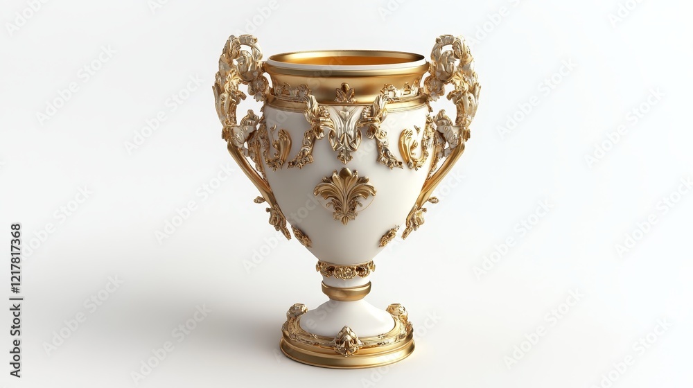 Rose Gold Champion Cup: A detailed image of a stylish rose gold trophy elevated on a marble plinth, suitable for acknowledging achievements and表彰ing champions Rose Gold Champion Cup: A detailed image of a stylish rose gold trophy elevated on a marble plinth, suitable for acknowledging achievements and表彰ing champions
