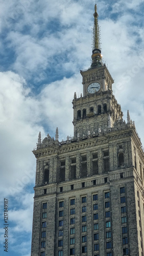 Wallpaper Mural The 'Palace of Culture and Science' Warsaw, Poland. This skyscraper is a remnant of Warsaw's communist past Torontodigital.ca