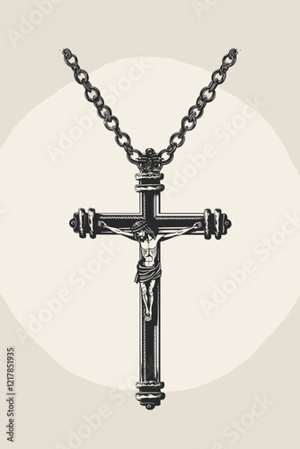 Crucifix Necklace: A Powerful Symbol of Faith Worn Close to the Heart