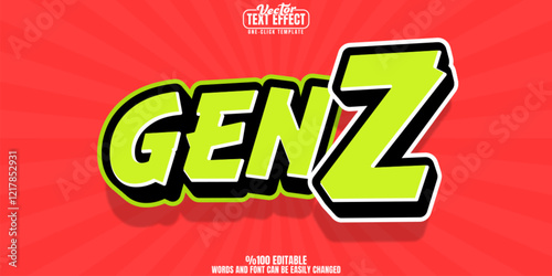 Y2k editable text effect, customizable retro and stylish 3d font style