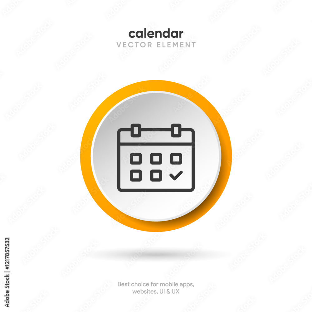 Calendar and time thin line icon. Minimal flat vector illustration. Included simple outline icons as schedule, reminder, appointment, planner, event time, timer, clock. Calendar and time thin line icon. Minimal flat vector illustration. Included simple outline icons as schedule, reminder, appointment, planner, event time, timer, clock.