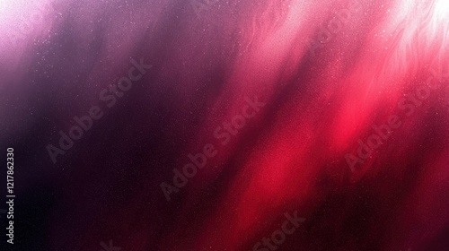 An abstract background featuring vibrant hues of red and pink, blending seamlessly with dark tones, creating a sense of depth and energy.