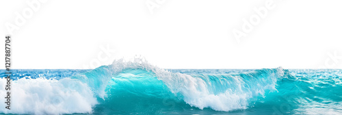 wave of water isolated 
