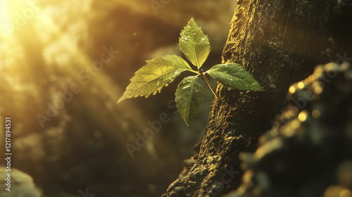 Leaves on a tree. Forest, sun, earth, plant nature, blurry, background, greenery. Blurry background of greenery in nature. Blurry background of greenery and trees in the forest with lifestyle nature. photo