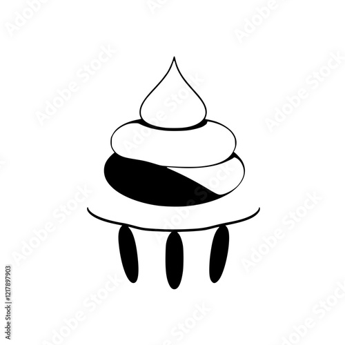 Scrumptious Cupcake: A Delightful Dessert. Indulge in this delectable treat, perfect for satisfying your sweet tooth. This image showcases a delicious cupcake with rich frosting.