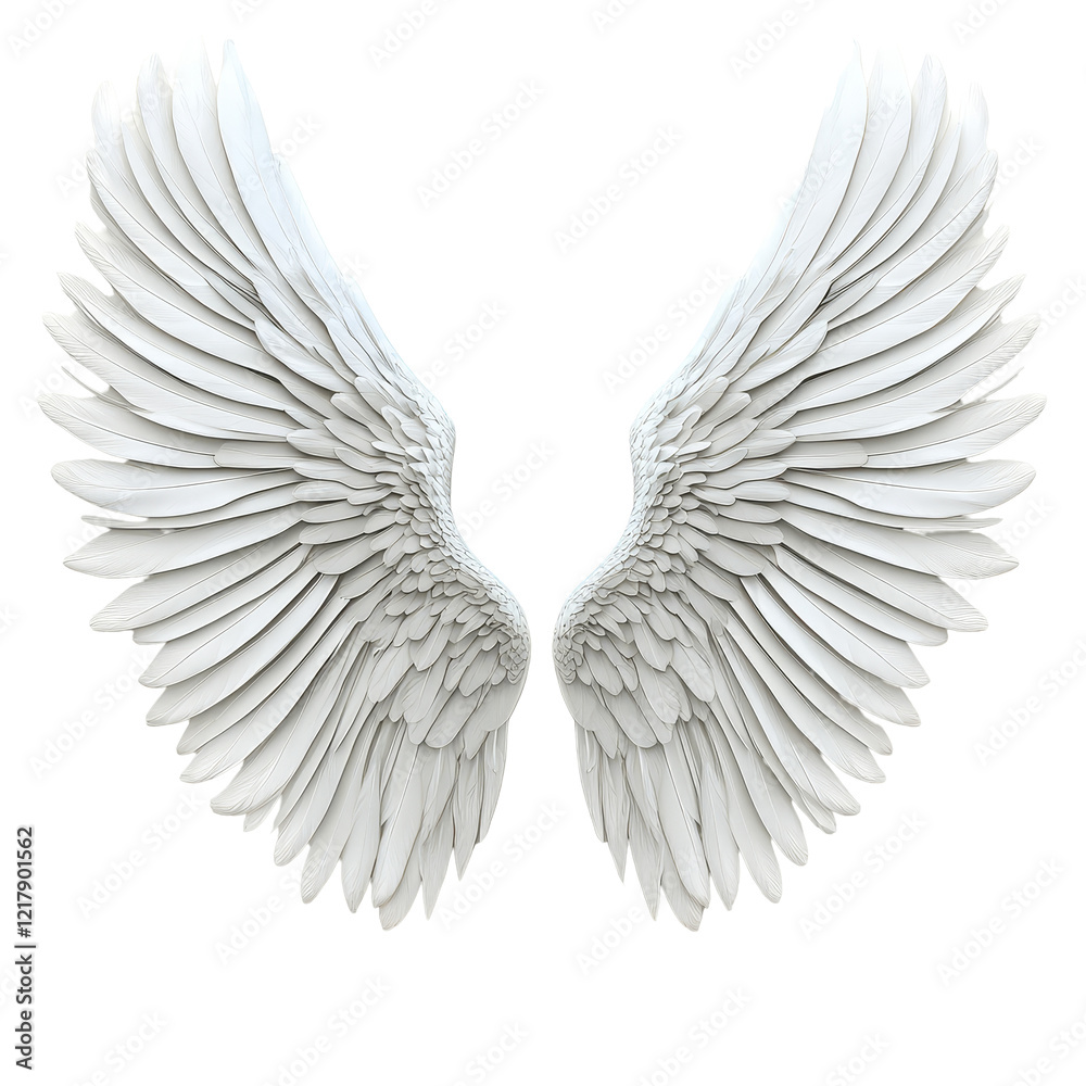 Elegant transparent wings isolated on a clean background perfect for artistic or thematic designs, Wings isolated on transparent background Elegant transparent wings isolated on a clean background perfect for artistic or thematic designs, Wings isolated on transparent background